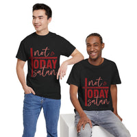 Load image into Gallery viewer, Not Today Satan T-Shirt | Funny Sassy Christian Quote Tee
