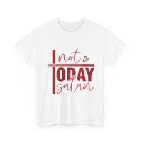 Load image into Gallery viewer, Not Today Satan T-Shirt | Funny Sassy Christian Quote Tee
