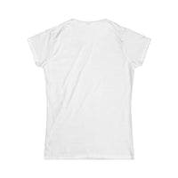 Load image into Gallery viewer, Women's "Jesus Is King" T-Shirt — Classic Soft style White Tee