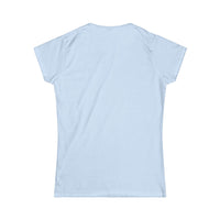 Load image into Gallery viewer, Women's "Jesus Is King" T-Shirt — Classic Soft style White Tee
