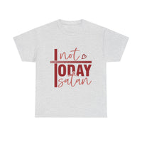 Load image into Gallery viewer, Not Today Satan T-Shirt | Funny Sassy Christian Quote Tee