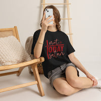 Load image into Gallery viewer, Not Today Satan T-Shirt | Funny Sassy Christian Quote Tee